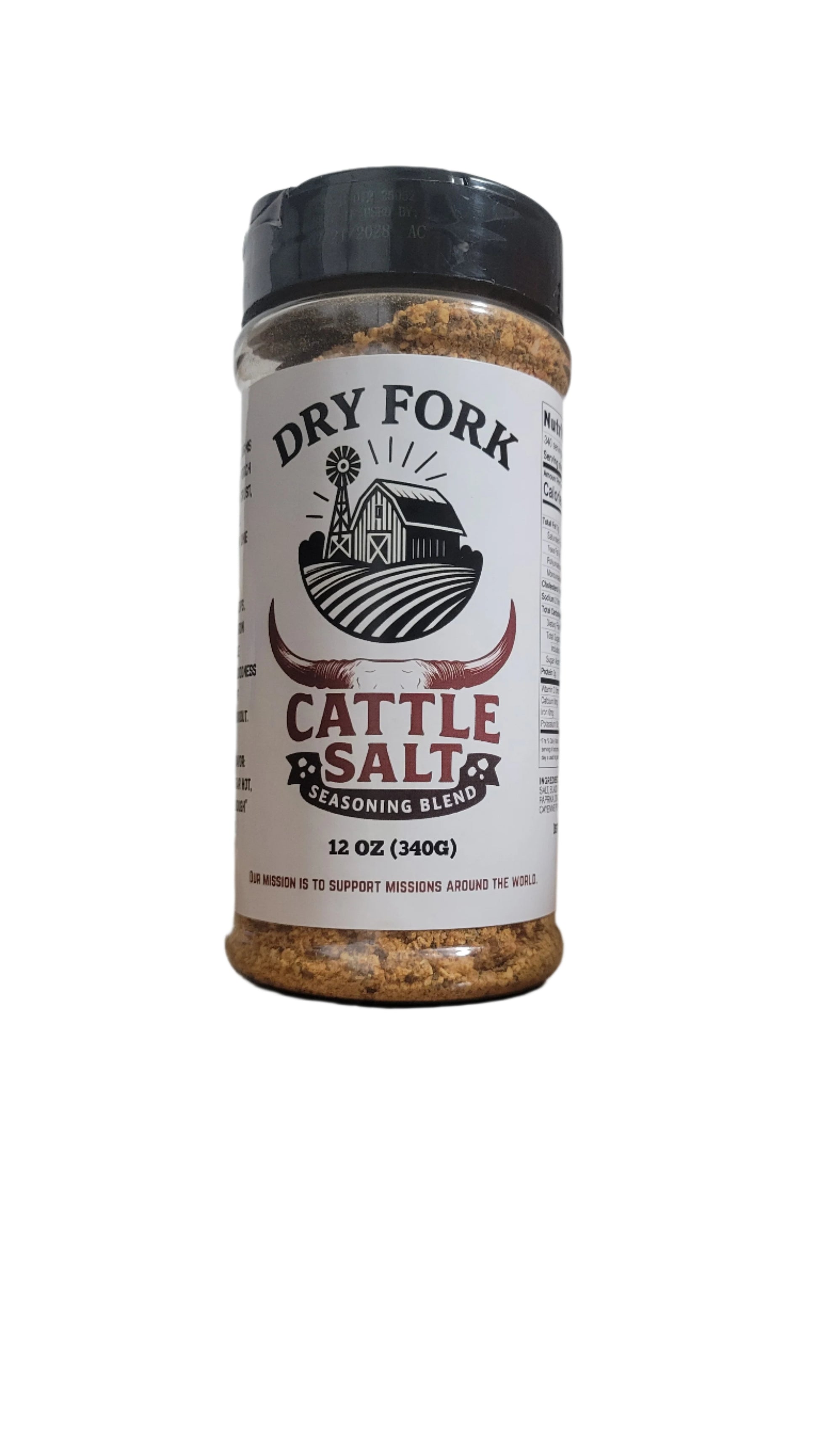 Cattle Salt - Premium Steak Seasoning Blend, BBQ Rub, Great on Roasted Veggies