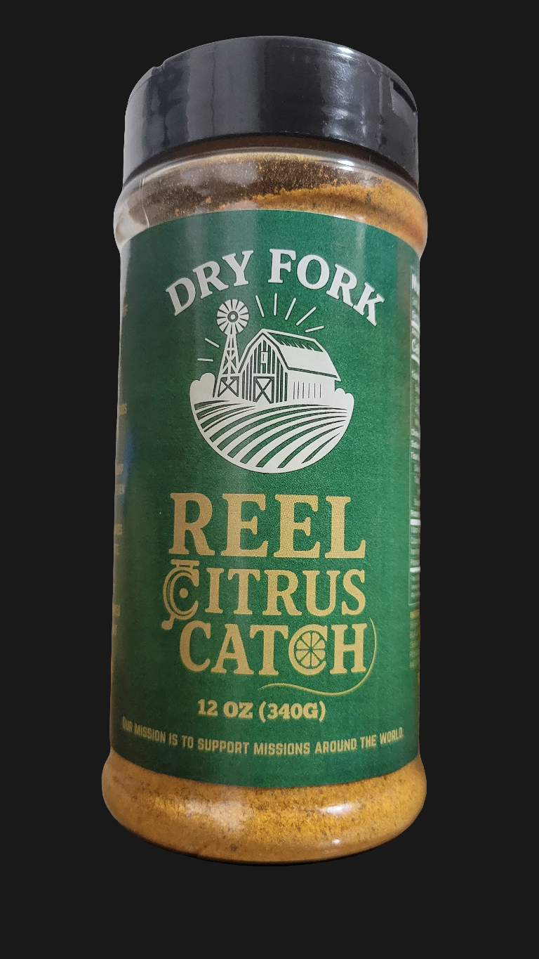 Reel Citrus Catch – Premium Citrus Seafood Seasoning Blend