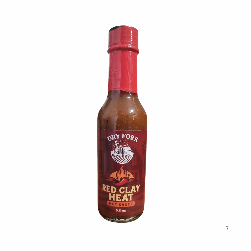 Red Clay Heat - Great Hot Sauce for Any Dish, Eggs, Tacos, Veggies