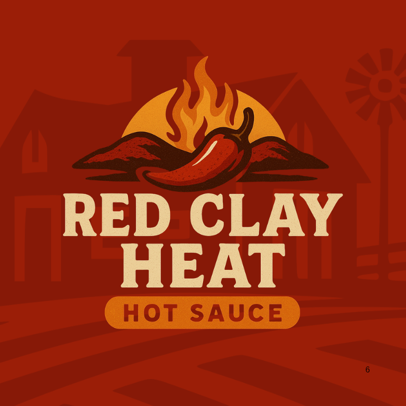 Red Clay Heat - Great Hot Sauce for Any Dish, Eggs, Tacos, Veggies