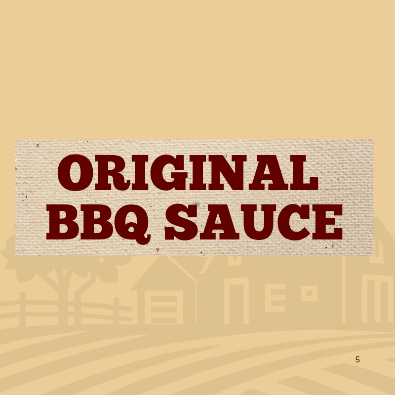 Original BBQ Sauce - Premium Sweet & Tangy BBQ Sauce