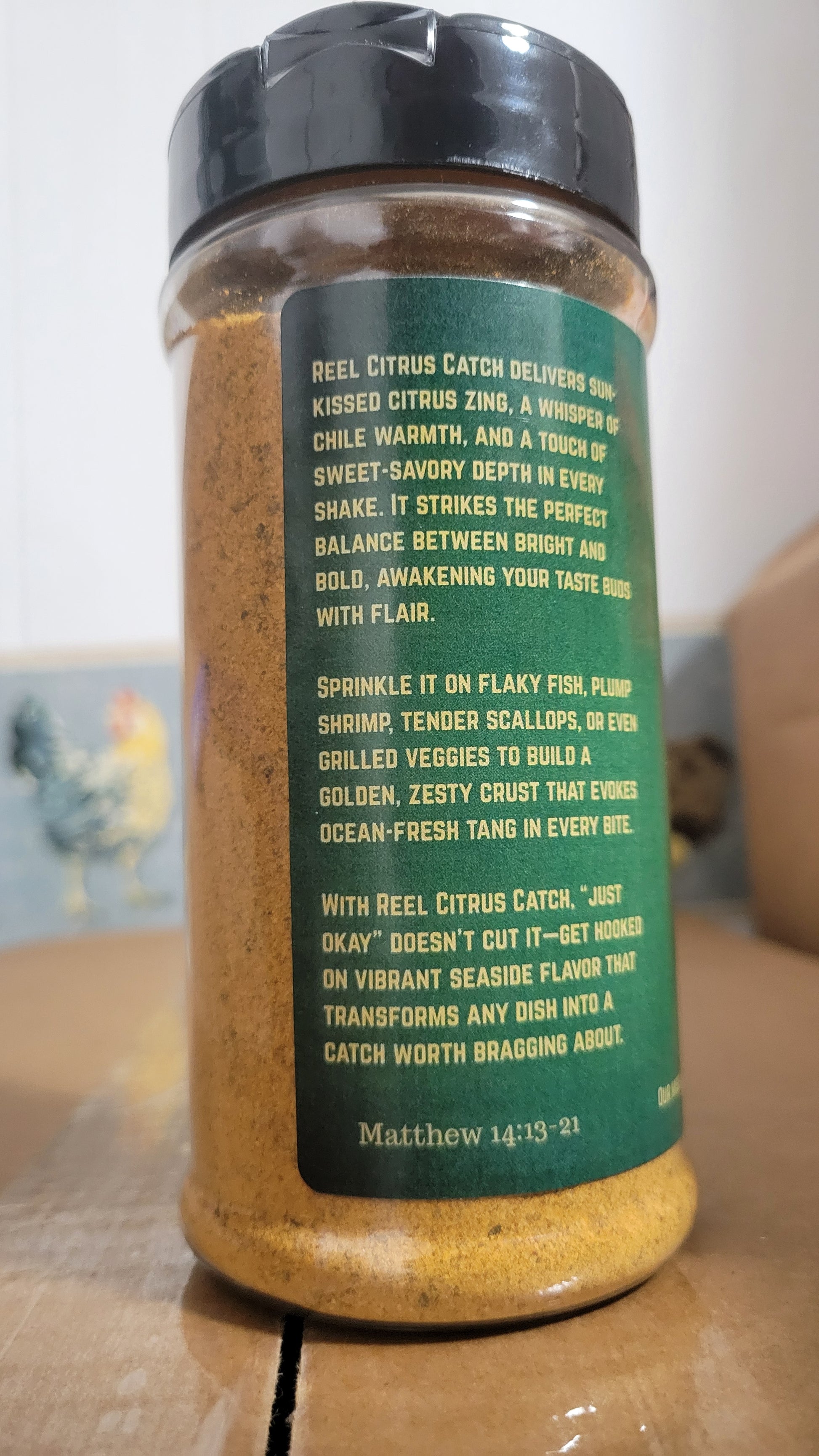 Reel Citrus Catch – Premium Citrus Seafood Seasoning Blend